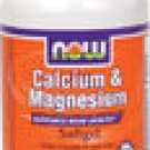 NOW FOODS CALCIUM, MAGNESIUM + D-