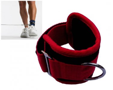 Ankle Anchor Strap Pad Durable for Resistance Bands Leg Tubes Fitness Exercise
