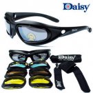 Daisy C5 Desert Storm Sun Glasses Goggles / Tactical Protective Riding Glasses