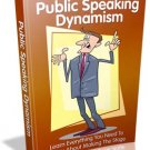 Public Speaking Dynamism