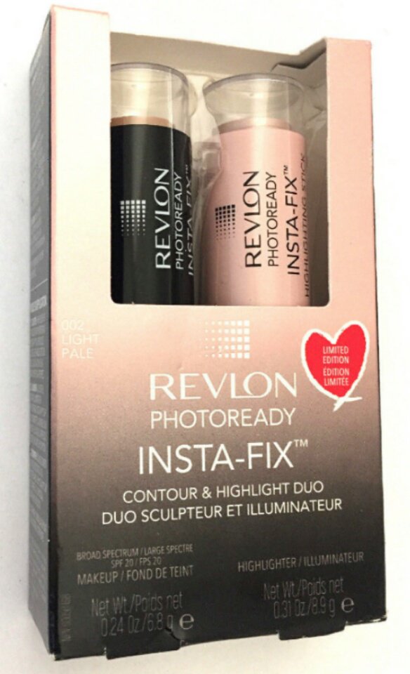 Revlon Photoready InstaFix Contour & Highlight Duo 002 Light Pale