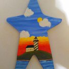Primitive Rustic Wood Star Cutout Painting OOAK #9 (EC-P) Primitive Rustic Wood Star Cutout Painting OOAK #9 (EC-P)