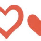 Double Hearts Indoor/Outdoor Temporary Tattoo Tanning Stickers 50ct (EC-P) Double Hearts Indoor/Outdoor Temporary Tattoo Tanning Stickers 50ct (EC-P)