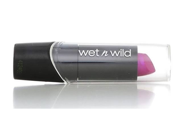 Wet N Wild Silk Finish Lipstick 527B Fuchsia with Blue Pearl (EC999-106)