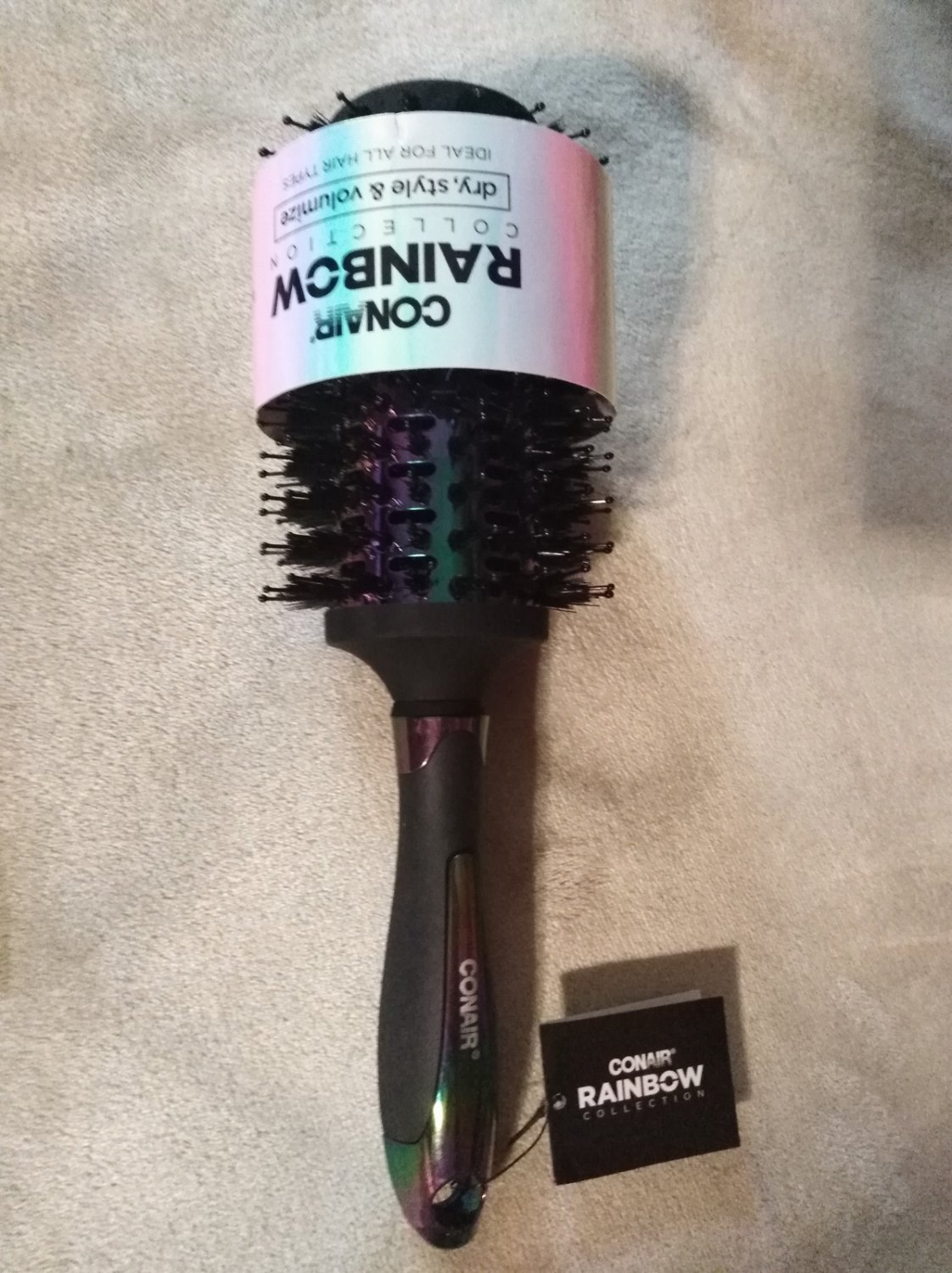Conair Rainbow Collection Dry Style & Volumize Brush 86729 Large (EC1091299)