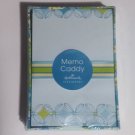 Hallmark Stationary Memo Sheets & Tray Set WMW3725 Blue (EC699-0)