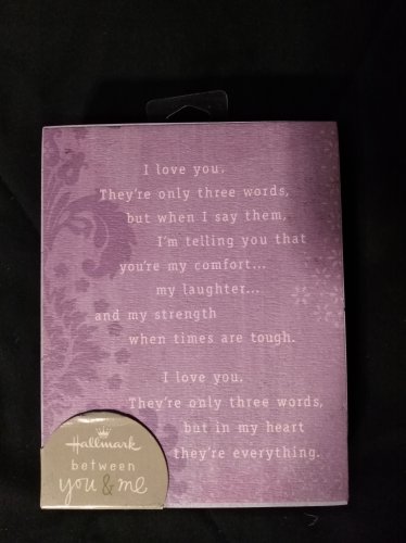 Hallmark Between You & Me Sentiment Block MJB1007 (EC-P)