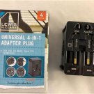 Lewis N. Clark Universal 4-in-1 Adapter Plug (EC-P)