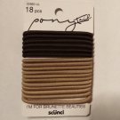 Scunci Ponytail 18pc Brunette Hair Ties 32960-UL (EC-O44) Scunci Ponytail 18pc Brunette Hair Ties 32960-UL (EC-O44)