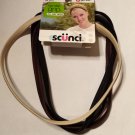 Scunci No Slip Grip All Day Hold Headwraps 4pc 58359-A Black/Brown/Tan (EC-O67)