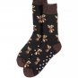 Crown & Ivy Deer Head Non-Slip Grip Cabin Socks Sz 8-12 (EC-B27)