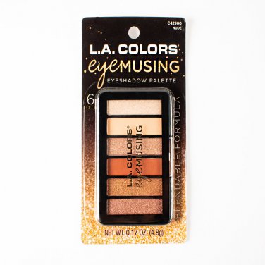 L.A. Colors EyeMusing Eyeshadow Palette C42900 Nude (EC-N)