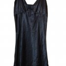 Black Satin Chemise Medium (EC-B28)