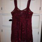 California Miss Sheer Burgundy Chemise Medium (EC-E26) California Miss Sheer Burgundy Chemise Medium (EC-E26)