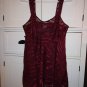 California Miss Sheer Burgundy Chemise Medium (EC-E26)