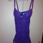 Native Intimates Blue Purple Chemise 36B (EC-F3)