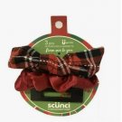 Scunci 3pc Scrunchies & Barrette Holiday 34267P-RD (EC-OO) Scunci 3pc Scrunchies & Barrette Holiday 34267P-RD (EC-OO)