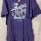 Blessed Girl State of Grace Virginia Purple Tee Womens XL (EC-A2)