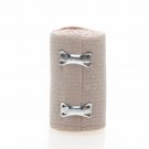 Soft-Wrap Elastic Bandage with Clips 3in X 5yd Beige 3x Rolls (EC-W)