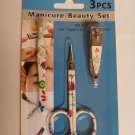 Manicure Beauty 3pc Set Floral (EC0200695) W0