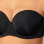 Delimira Contoured Cups Strapless Bra Black 34C (EC-B15)