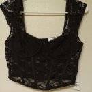 Faded Rose Black Lace Halter Small NWT (EC-E10) Faded Rose Black Lace Halter Small NWT (EC-E10)