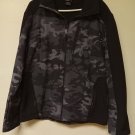 Mens Glacier Shield Black Gray Camo Jacket 3 Pockets Large (EC-F11)