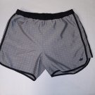 Womens Adidas Gray Black Trefoil Running Shorts Medium (EC-F16)