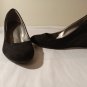 Womens Bandolino Black Suede Platform Heels 8 1/2M (EC-B37)