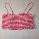 Red White Swimwear Bikini Top XXL (EC-B39)