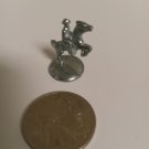 Hasbro Monopoly Horse & Rider Silver Replacement 1998 Token Figurine RETIRED (EC-LE)