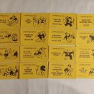 Hasbro Monopoly 1996 Community Chest Cards 16ct Complete Replacement (EC-LE)
