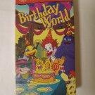 The Wacky Adventures of Ronald McDonald Birthday World 2000 #4 VHS (EC-LE)