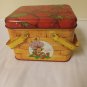 American Greetings 1980 Strawberry Shortcake Tin Picnic Basket (EC-HE)