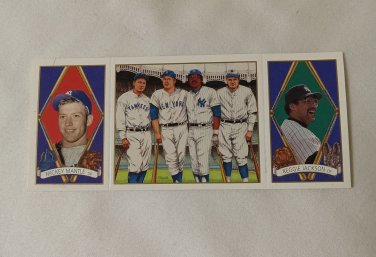 The Upper Deck 1993 B.A.T. Mickey Mantle & Reggie Jackson #135 Baseball Card (EC-HE)