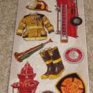 K&Company Embossed Firefighter Stickers (EC-P)