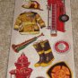 K&Company Embossed Firefighter Stickers (EC-P)