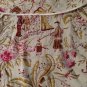 Soft Surroundings Women's Pink Oriental Belted Robe Kimono Small (EC-F4)