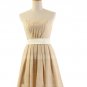 affordable short strapless elegant bridesmaid dress