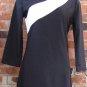 New with tag, black with white stripe, wear to work dress