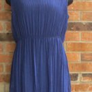 New with tag, deep blue, sleeveless, casual dress