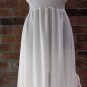 New with tag, White, sleeveless, V neck, maxi dress