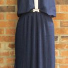 New with tag, Royal navy blue, sleeveless, V- neck, long maxi dress