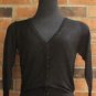 New with tag, black,¾  sleeve, cardigan