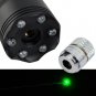 FIRE STARTER Ultra Power 200mW Green Laser Pointer + LED Torch Light Camping Gadget