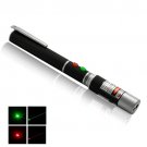 Astronomy Grade 1mw Handheld Green AND Red Laser Pointer Pen - 2 Lasers In 1!