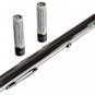 Silver Gloss Edition 100mw Ultra Powerful Steel Green Laser Pointer Pen 532nm