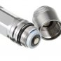 10mw Waterproof Silver Sheen Green Laser Pointer Gadget (battery included)
