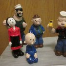 Popeye and family figurines