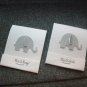 Gray Elephant Mint Matchbooks set of 24
